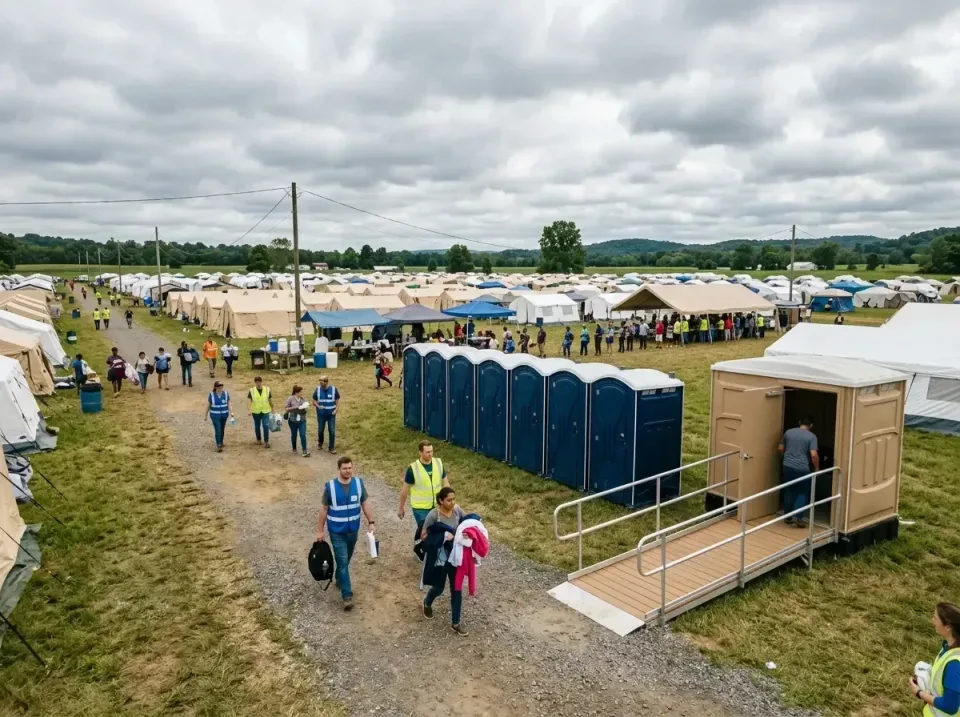 disaster-relief-camp-restrooms-010 — frequently asked questions, Dumpster & Portable Bathrooms Rental in Glenwood, IA
